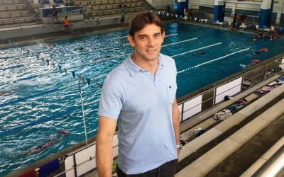 Kizierowski a la piscina del carrer Montcada | CNS